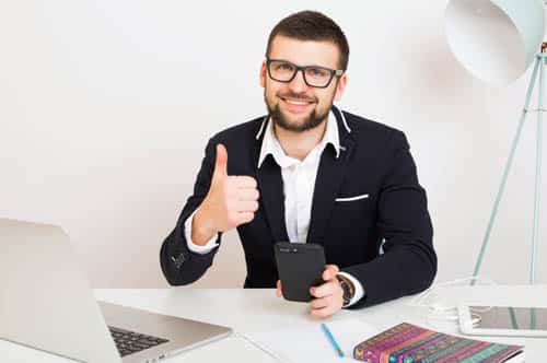 trabajador de la empresa
