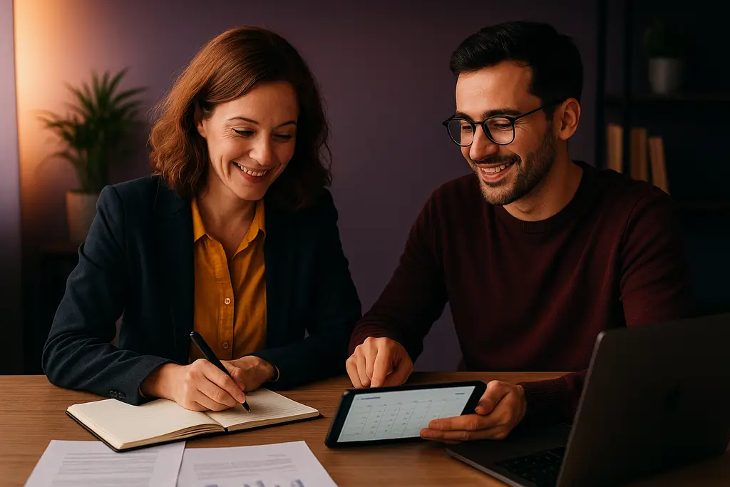Asesoría personalizada a pymes y autónomos con planificación y gestión eficiente en un entorno profesional cercano